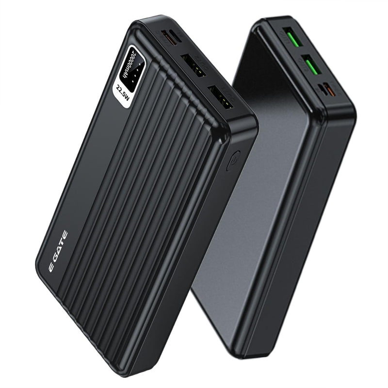 E GATE 204B Powerbank | 20000mAh | \(Black)