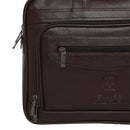 Premium Leatherette Laptop Sling Bag