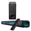 pTron Jazz Pro X1 240W Soundbar with Wired Subwoofer, 2.1 Channel
