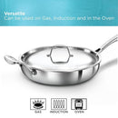 26 cm Triply SS Frying Pan 18026