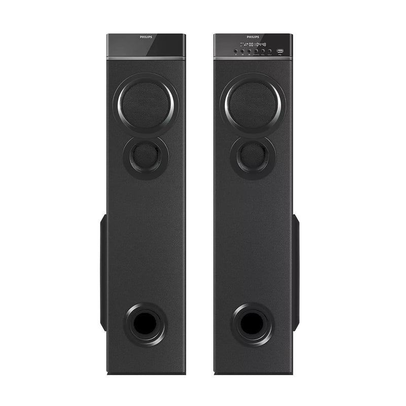 2.0 Channel 100W Multimedia Tower Speakers