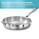 26 cm Triply SS Frying Pan 18026