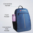 Portronics Byte Laptop Backpack Bag with 15.6 Inch Laptop Sleeve, Bottle Pocket, (Blue)