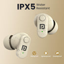 Portronics Harmonics Twins S16 in Ear Wireless TWS Earbuds with 24 Hrs Playtime, Clear Calls, Game & Music Mode, Low Latency, Bluetooth 5.3v, LED Display, Type C Fast Charging(Beige)