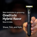 One Blade Hybrid Trimmer, Shaver and Body Groomer QP1624