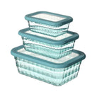 Kairos STACKN' FRESH CONTAINER SET OF 3PCS 350ML +1000ML +2000ML