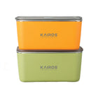 Kairos EVERFRESH STAINLESS DUO PREMIUM STAINLESS STEEL CONTAINER SET 500ML X 2