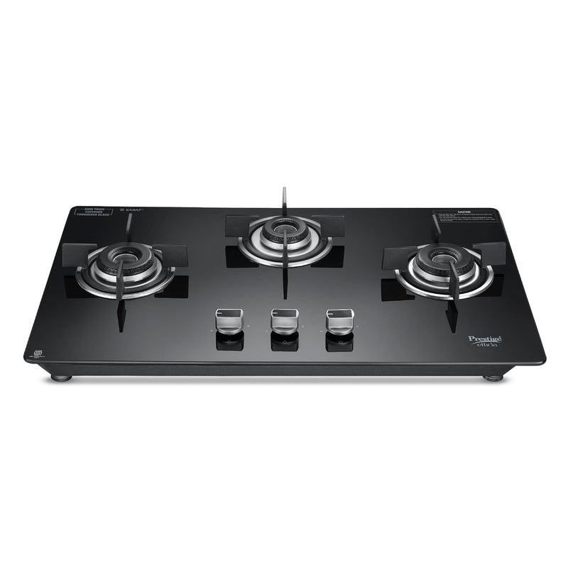 Prestige Svachh Efficia Convertible 3-Burner Glasstop Hob