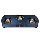 Prestige Premia GTS 03 LD 3-Burner Glasstop Gas Stove