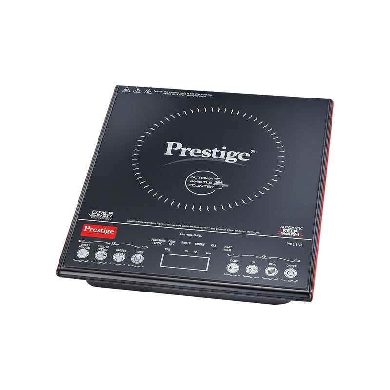 Prestige PIC 3.1 V3 Whistle Preset 2000W Induction Cooktop