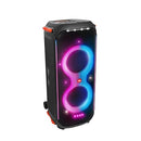 JBL PartyBox 710 Bluetooth Party Speaker with Dynamic Music Synced Flashing Club Pattern Lightshow, Pro Sound, Splashproof, PartyBox App Personalisation,Guitar and Mic Input(800 Watt RMS,