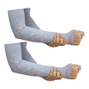 Petals Arm Sleeves - Grey - Pack of 2
