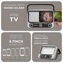 Retro Speaker with Phone Stand