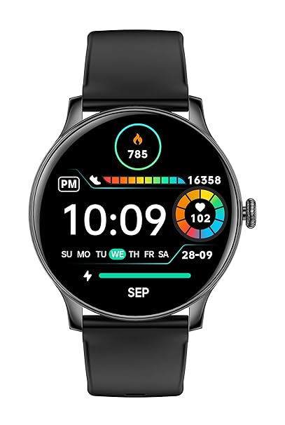 Timex iConnect Pro 1.38"(3.50 cm) Display with Functional Crown and BT Calling Smartwatch