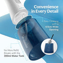 Caresmith Professional Cordless Dental Flosser | 300 ml Large Detachable Water Tank | 3 Modes | IPX7 Waterproof | Oral Flosser