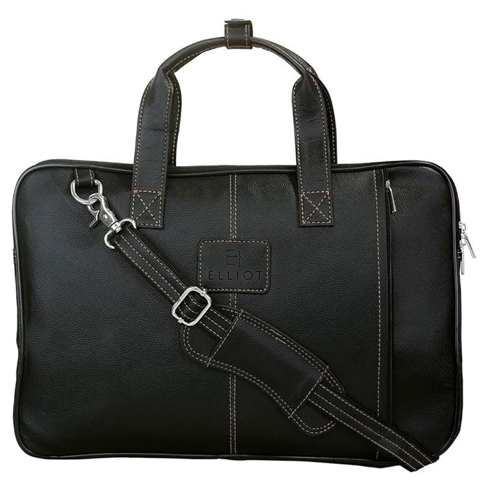 Elliot Vegan Leather Laptop Bag LB001