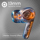 Portronics Harmonics Twins 28 ANC TWS in Ear Earbuds With Smart Touch Control, 30 Hours Playback, Quad Mic ENC, Low Latency, 13mm Dynamic Driver, IPX 5 Water Resistant, Fast Type C Charging(White)