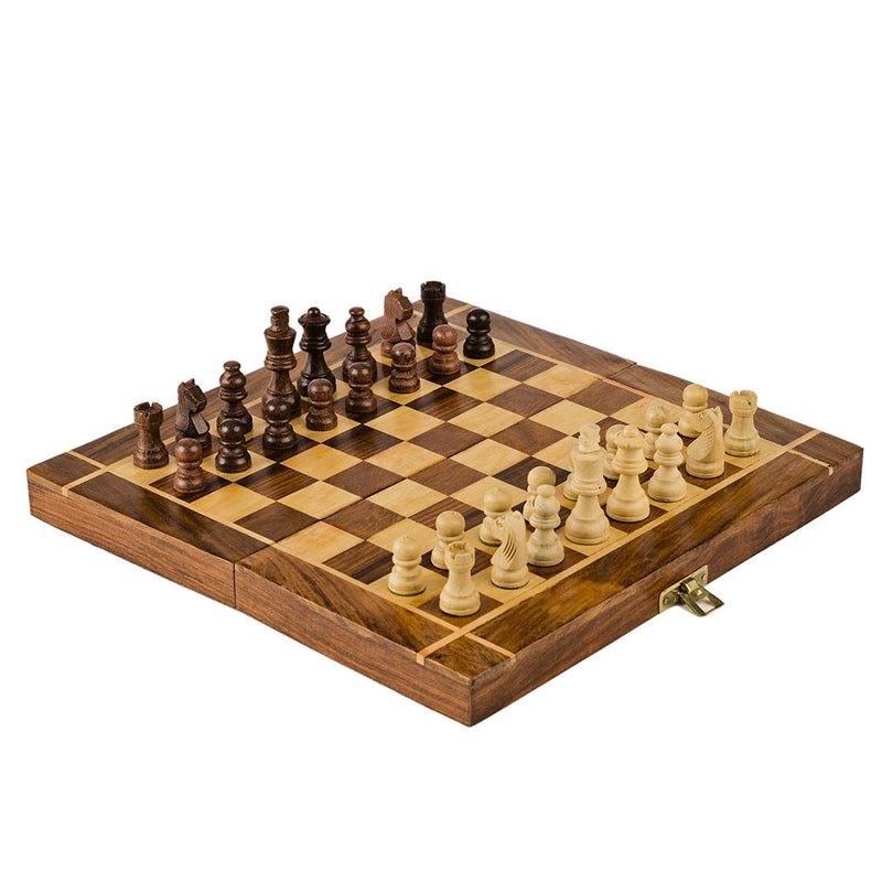 GENERIC Folding Wooden Chess Board