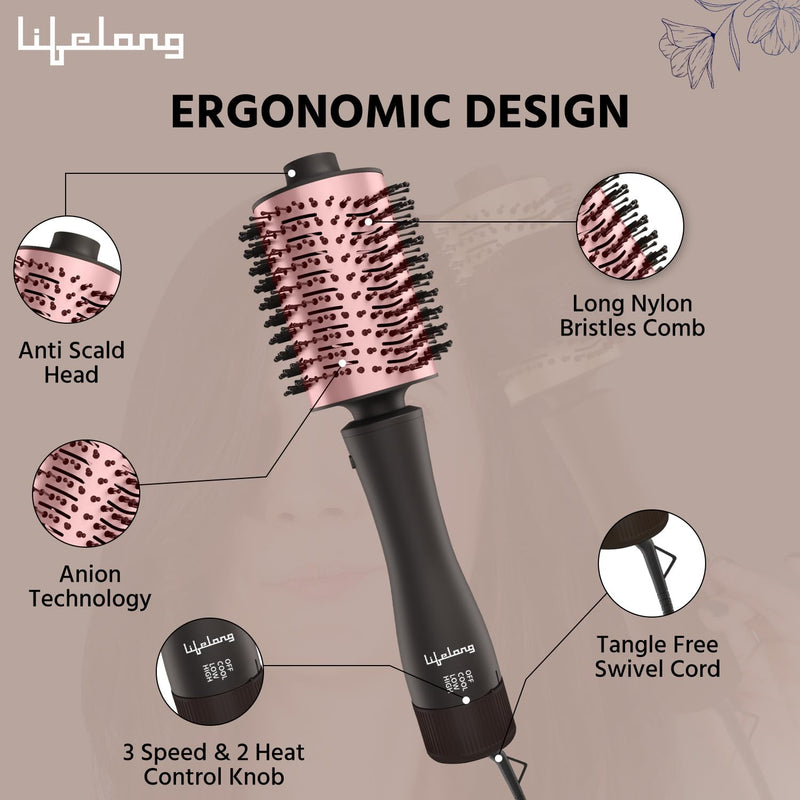 1200 Watts 4 in 1 Hair Styling Air Brush-LLPCW102