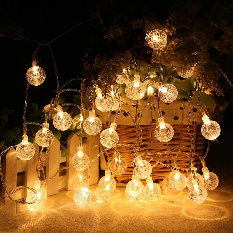 Generic14 LED Crystal Balls String Light