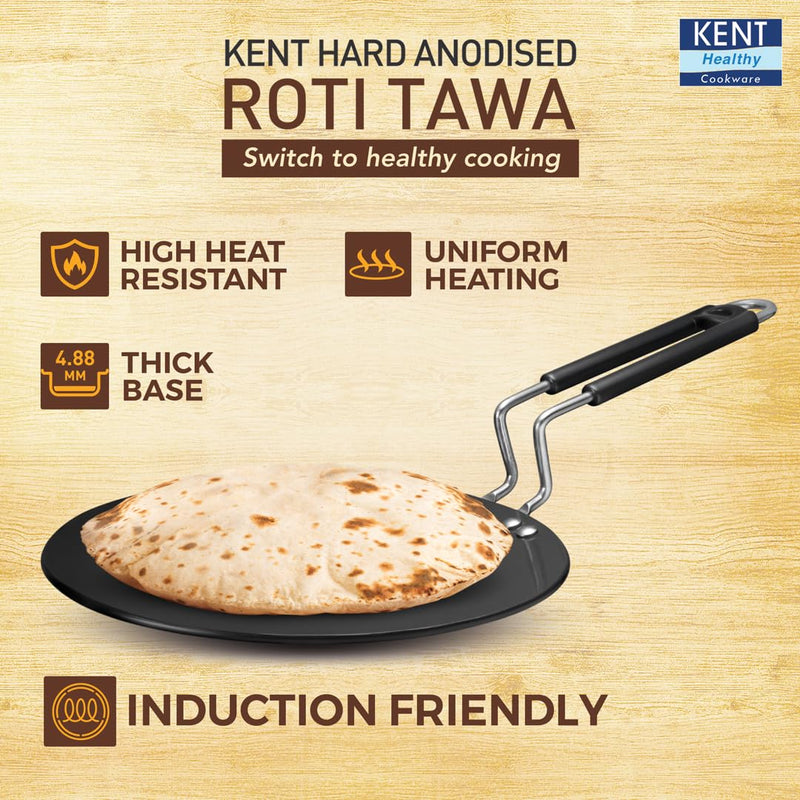 Hard Anodised Roti Tawa 28 CM