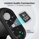 Portronics Harmonics Twins S16 in Ear Wireless TWS Earbuds with 24 Hrs Playtime, Clear Calls, Game & Music Mode, Low Latency, Bluetooth 5.3v, LED Display, Type C Fast Charging(Black)