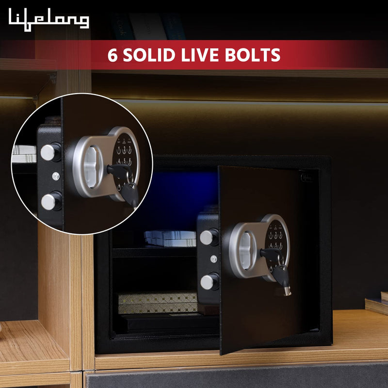 34Litres Home Safe Electronic Locker with LED Light-LLHSL12