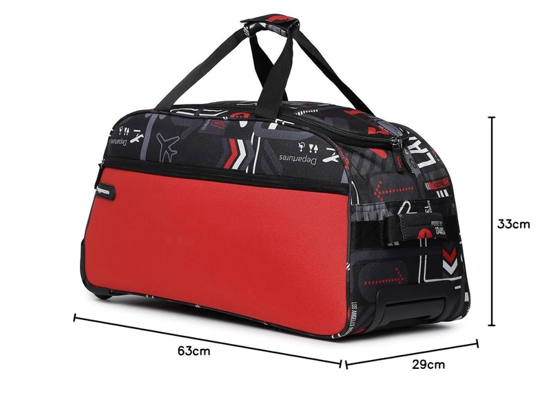 Uppercase JFK 62 Duffle Trolley Bag Red