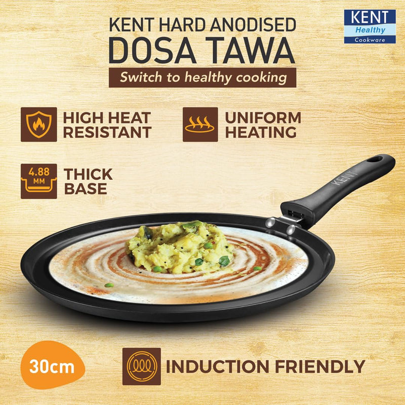 Hard Anodised Dosa Tawa 30 CM