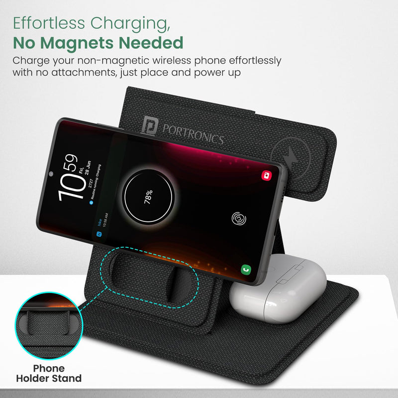 Wireless Charger (Comaptible for Apple products and QI Enabled Gadgets) + Diwali Hamper