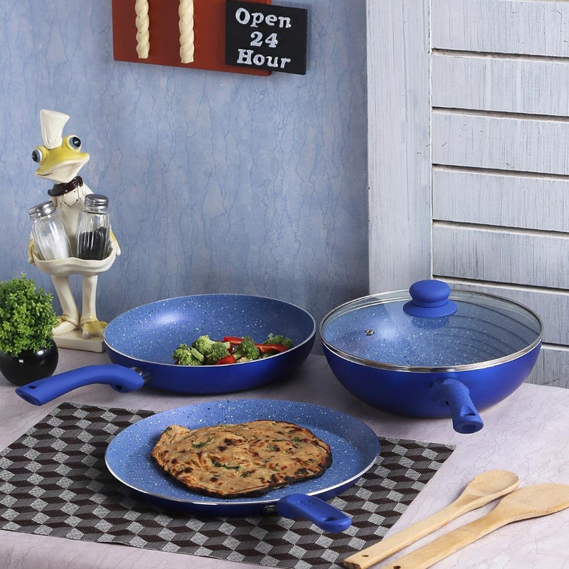 Wonderchef Royal Velvet Plus Set Blue