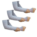 Petals Arm Sleeves - Grey - Pack of 3