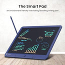 Portronics Ruffpad 15M 15Inch (38.1cm) Re-Writable Multicolor LCD Writing Pad with Smart Lock,India's first notepad to save and share your child's first creatives via Ruffpad app on your Smartphone(Blue)