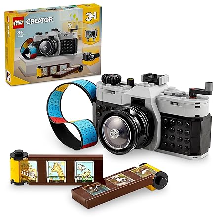 LEGO Creator Retro Camera 3in1 Toy with TV and Video Models 31147