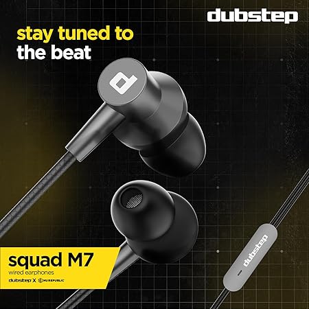 Dustep Squad M7 wired earphone