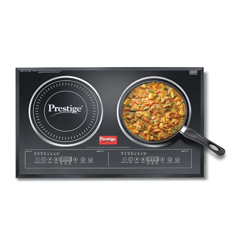 Prestige PDIC 3.0 Double Induction Cooktop
