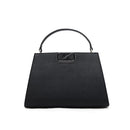 Akiki London Women's Leicester Large Satchel Handbag|4 compartments|Detachable shoulder strap|Premium fabric|Zip Closure|Office Handbag for Women