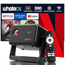 E Gate Duster 5X Pro | 100% Apps Certified Netflix, Prime | 100% Dust Proof | Fully Automatic Native 1080p Projector | Android 13 + Live TV | Voice-BT Remote, ScreenFree