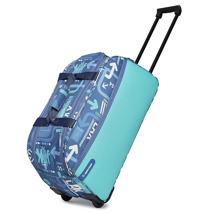 Uppercase JFK 62 Duffle Trolley Bag Denim Blue