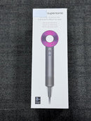 Dyson Supersonic Hair Dryer (Iron/Fuchsia), with new flyaway attachment