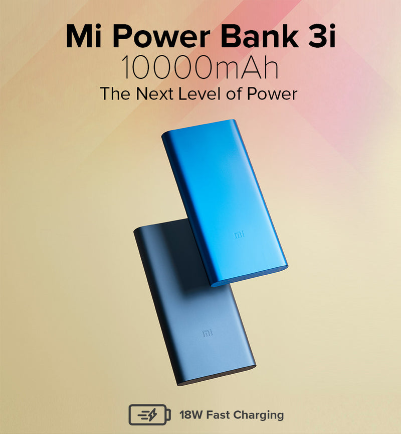 10000mAh Mi Power Bank 3i