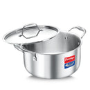Prestige Deluxe Alpha Stainless Steel Casserole 20cm