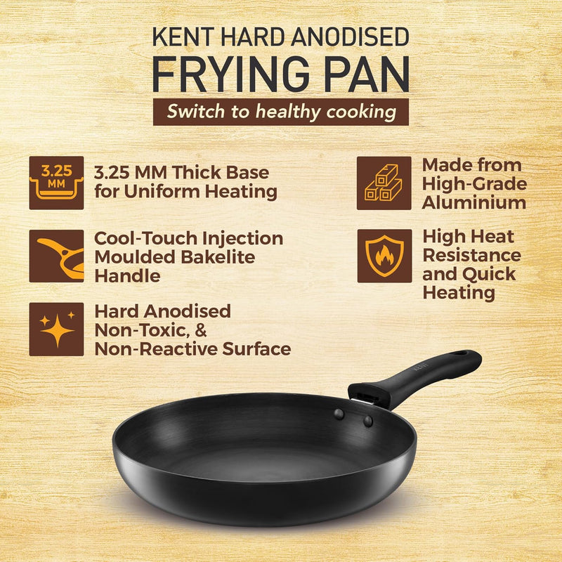 Hard Anodised Frying Pan 24 cm