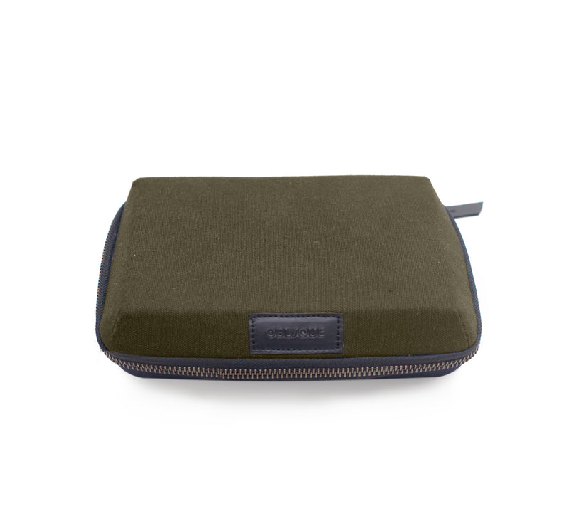 Ally - Canvas Tech Pouch - Black