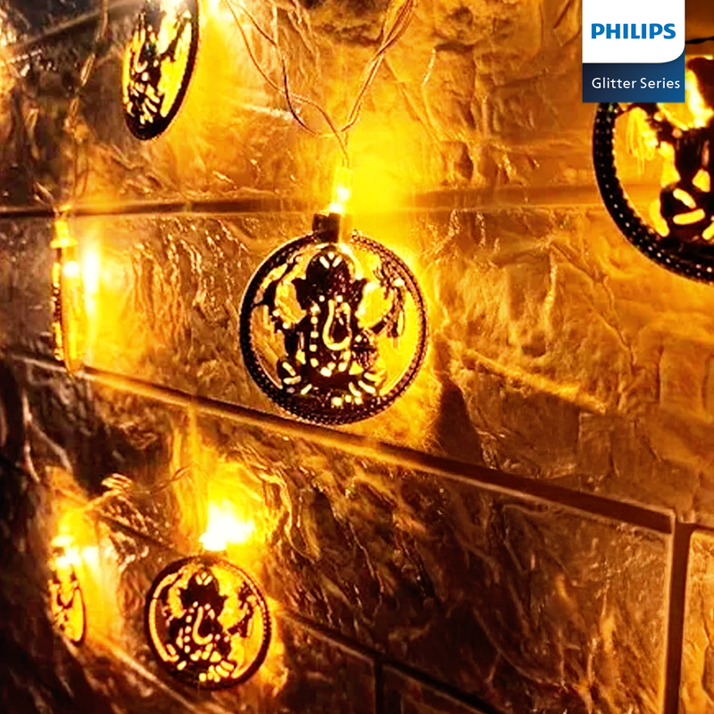 Philips DivineGlow String Light 10LED 4M Ganeshji - Pack of 2