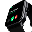 Boult GOBOULT Score Bluetooth Smartwatch with Stunning 1.85"(4.69cm) HD 500 Nits Screen, BT Calling, Health Monitoring, Mini-Games and AI Assistant support