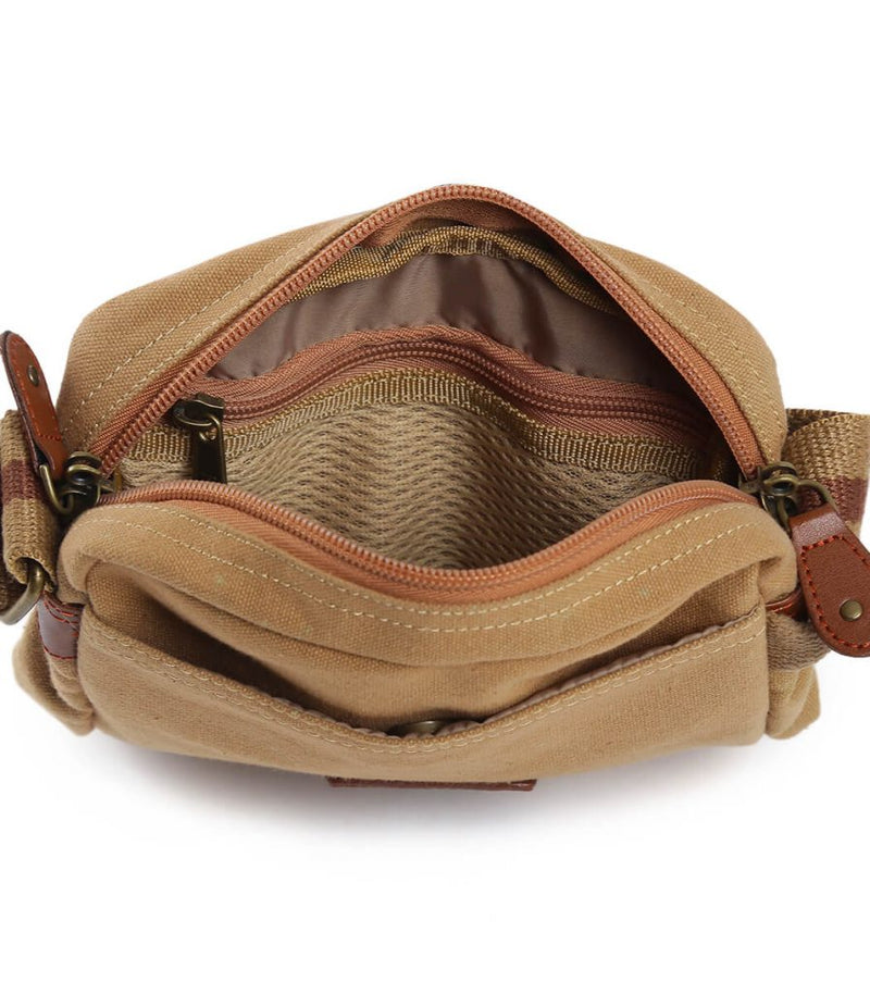 CANVAS MESSENGER BAG