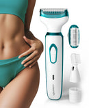 Rechargeable cordless hair & body trimmer for versatile grooming