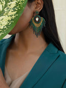 Dance like a Peacock Earrings