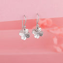 Silver Petals Earring